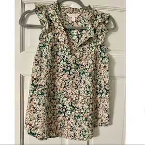 Womens Lauren Conrad floral top